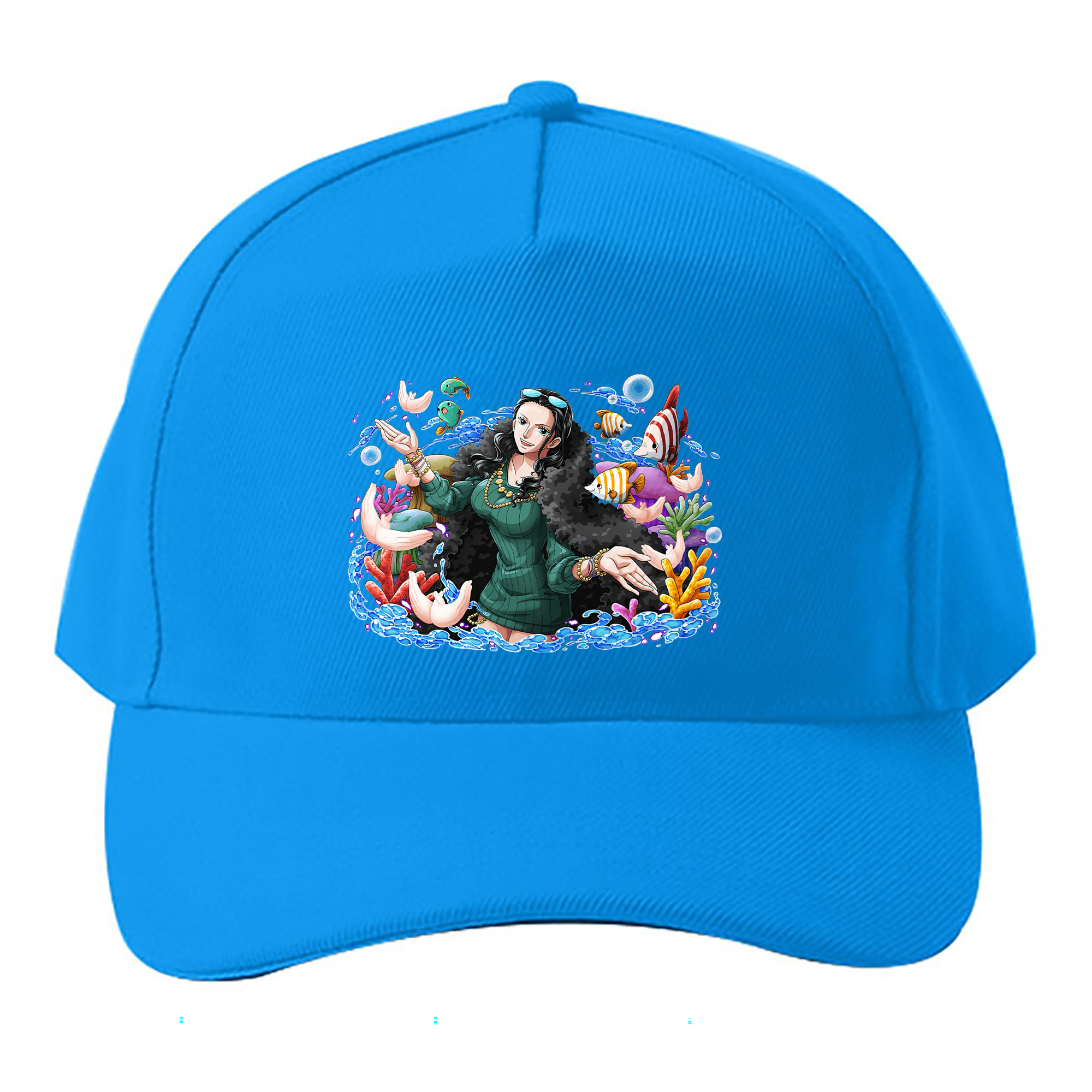 （画像用） ワンピース ニコ・ロビン ONE PIECE Nico Robin ベースボールキャップ 綿100％ 男女兼用 帽子 スポーツ